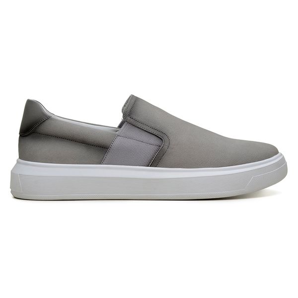 Slip on cinza sales masculino