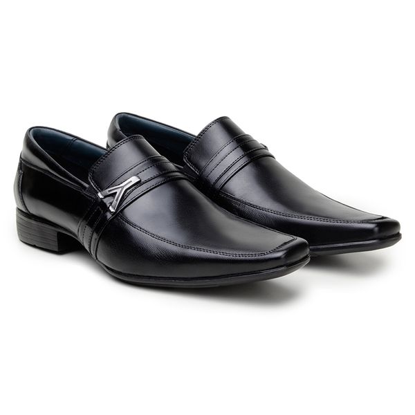 Sapato Social Masculino Loafer CNS Premium Preto