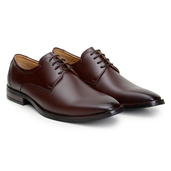 Sapato Social Masculino Derby CNS Chocolate