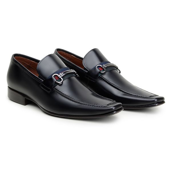 Sapato Social Masculino Loafer CNS Preto