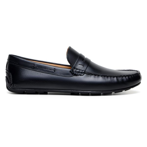  Sapato casual masculino driver CNS Preto