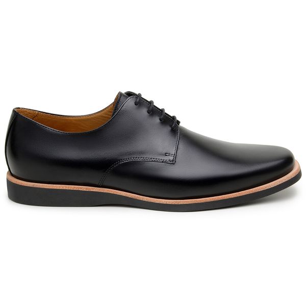 Sapato Casual Masculino Derby CNS Yesterday 07 Preto