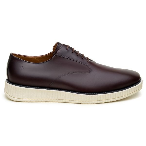 Sapato Casual Masculino Oxford CNS+ 432006 Burgundi