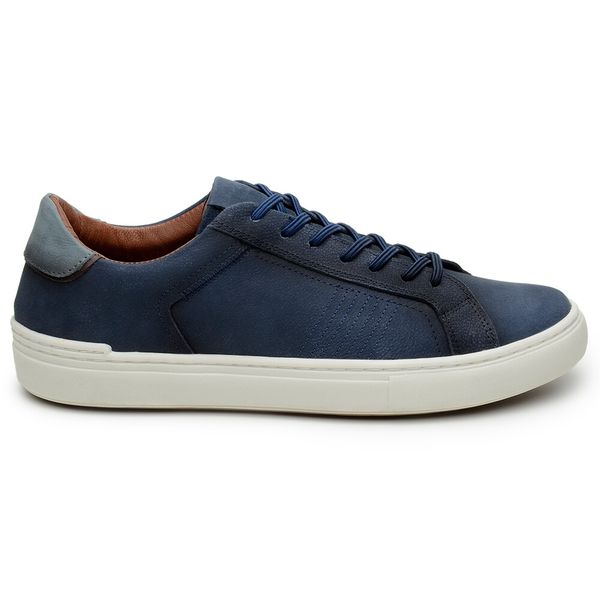 Tênis Casual Masculino CNS VOX 351 Azul e Brown