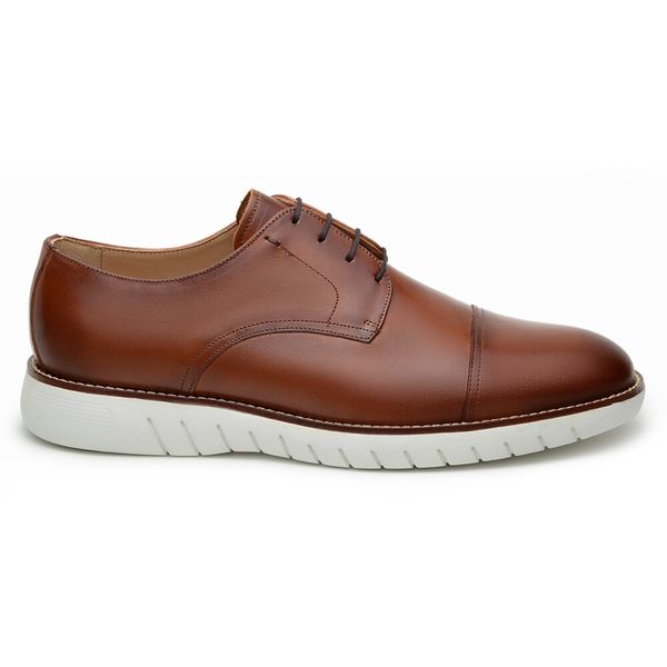 Sapato Casual Masculino Derby CNS 61206 Whisky