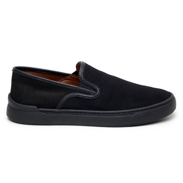 Tênis Casual Masculino Slip-on CNS BON 018 Preto