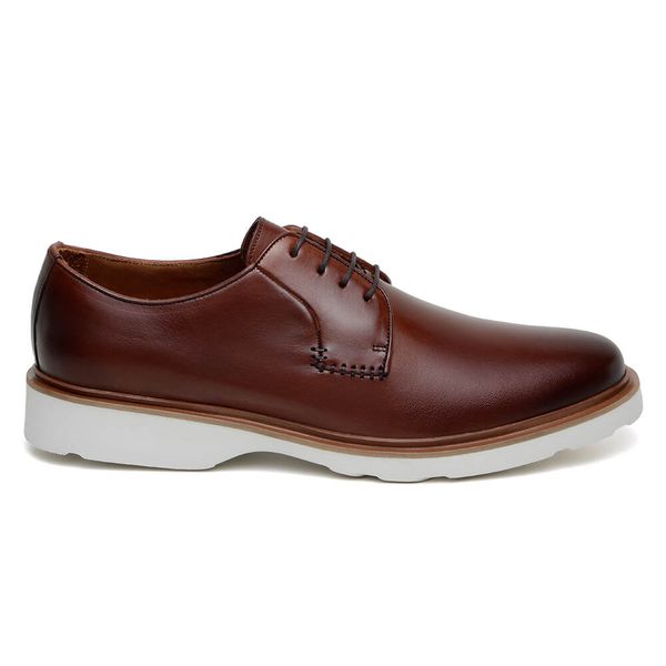 Sapato Casual Masculino Derby CNS 9409 Whisky