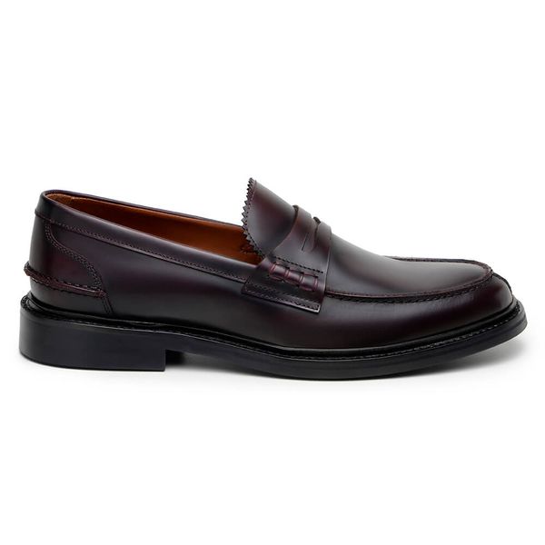 Sapato Social Masculino Mocassim CNS+ Rowen 01 Burgundi