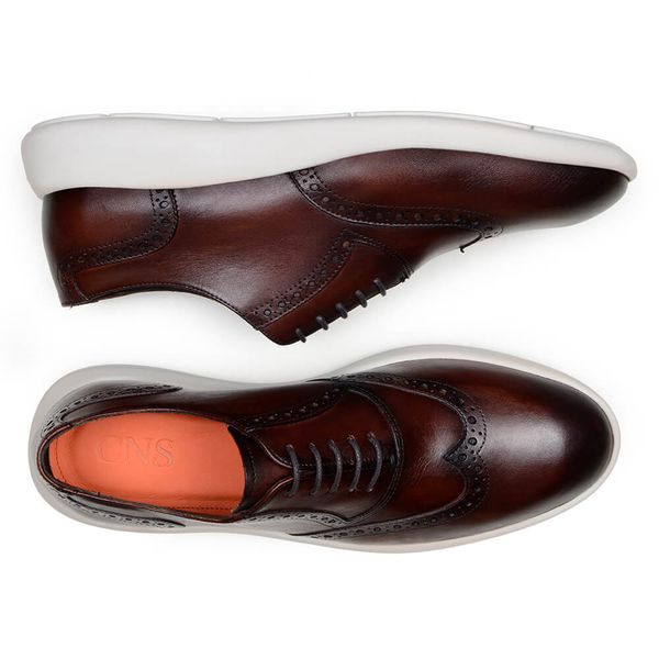Sapato top oxford brogue