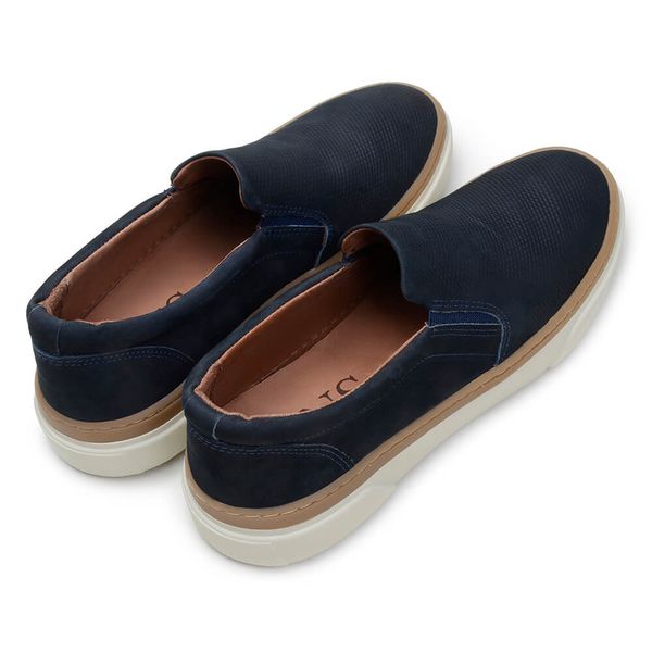 Sapatênis casual masculino CNS slip-on Blue - CNS Calçados