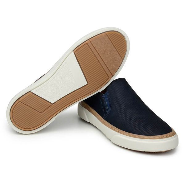 Sapatênis casual masculino CNS slip-on Blue - CNS Calçados