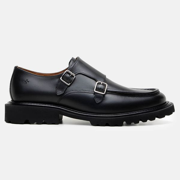 Sapato Monk Strap CNS+ Rover 1 Preto