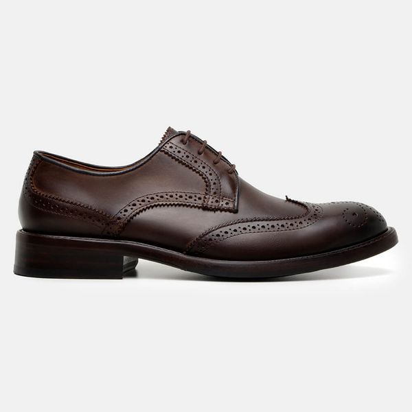 Sapato Derby CNS+ Brogue Ramy 1 Moca