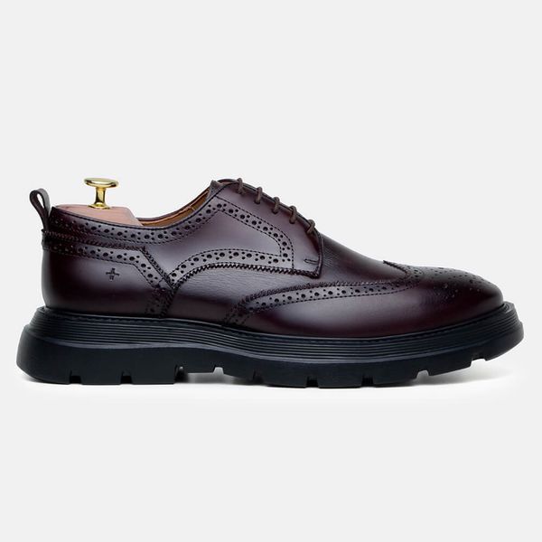 Sapato Derby CNS+ Brogue Lan 11 Açaí