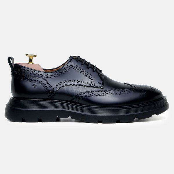 Sapato Derby CNS+ Brogue Lan 11 PRETO
