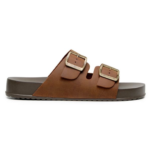 Sandália Masculina CNS 62600 Camel