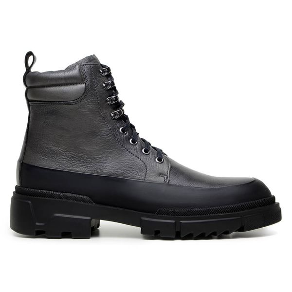 Bota Casual Masculina CNS 489013 Chumbo e Preta