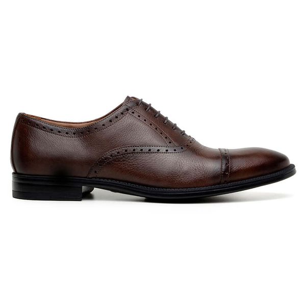Sapato Social Masculino Oxford CNS Brogue 19502 TROY