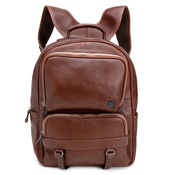 MOCHILA MASCULINA CNS 856 CONHAQUE