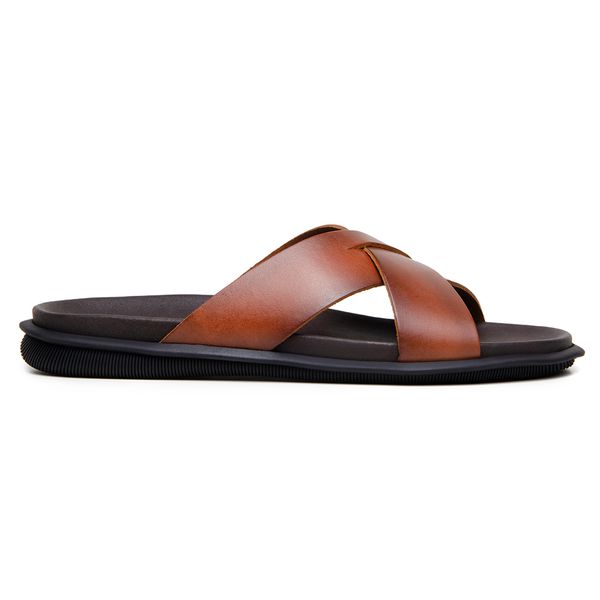 SANDÁLIA MASCULINA CNS MOSH III CONHAQUE