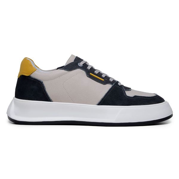 TÊNIS CASUAL MASCULINO CNS BOLD III CHUMBO E OSSO