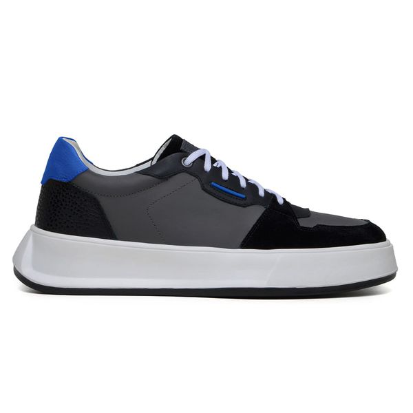 TÊNIS CASUAL MASCULINO CNS BOLD III PRETO E GRAFITE