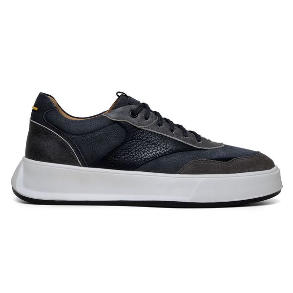 TÊNIS CASUAL MASCULINO CNS BOLD II PRETO E TITÂNIO