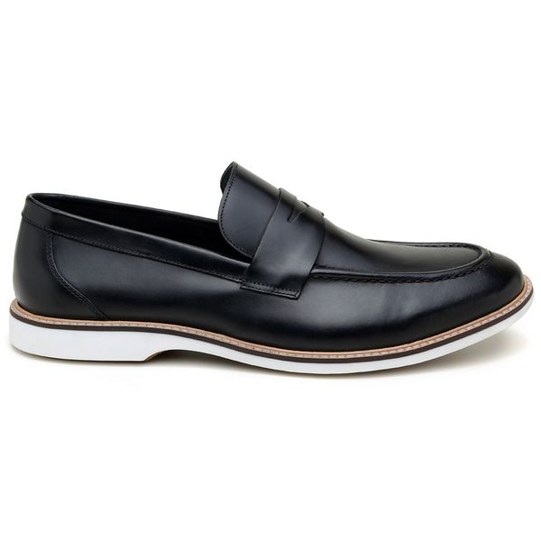 Sapato Casual Masculino Mocassim CNS 301023 Preto