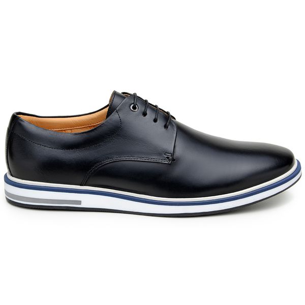 Sapato Casual Masculino Derby CNS 176044 Preto