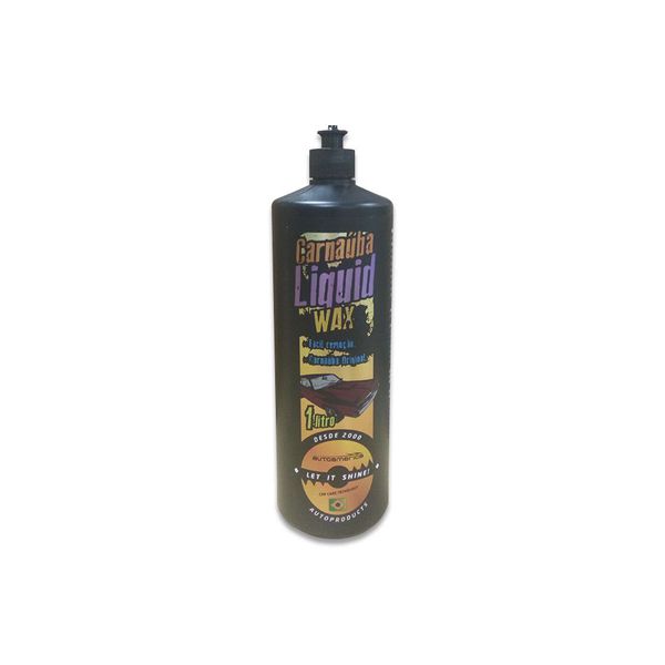 CERA CARNAUBA LIQUID WAX AUTOAMERICA 1 LITRO