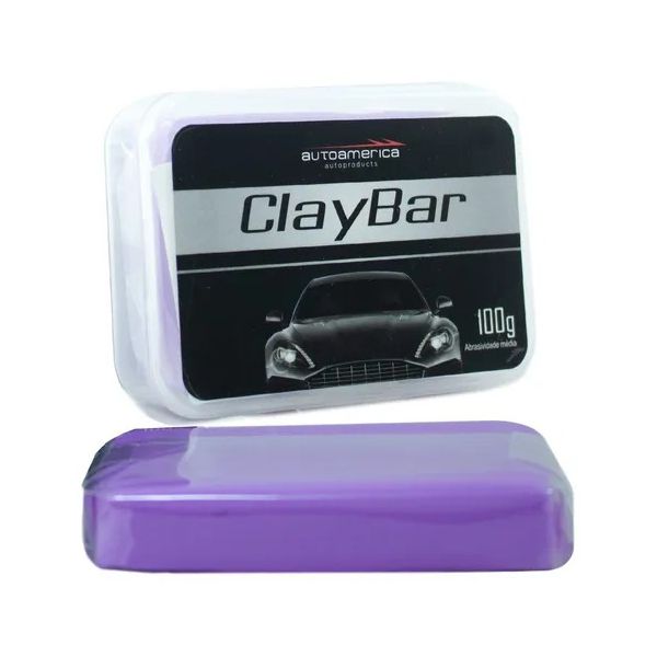 CLAY BAR – BARRA LIMPADORA AUTOAMERICA 100GR