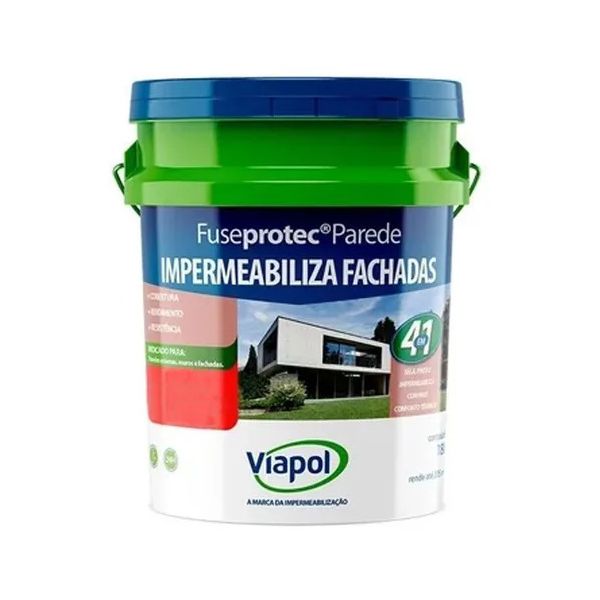 FUSEPROTEC PAREDE IMPERMEABILIZA FACHADA 14L VIAPOL