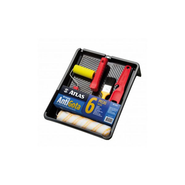 KIT PINTURA ANTIGOTA COMPLETO 6 PEÇA AT1017