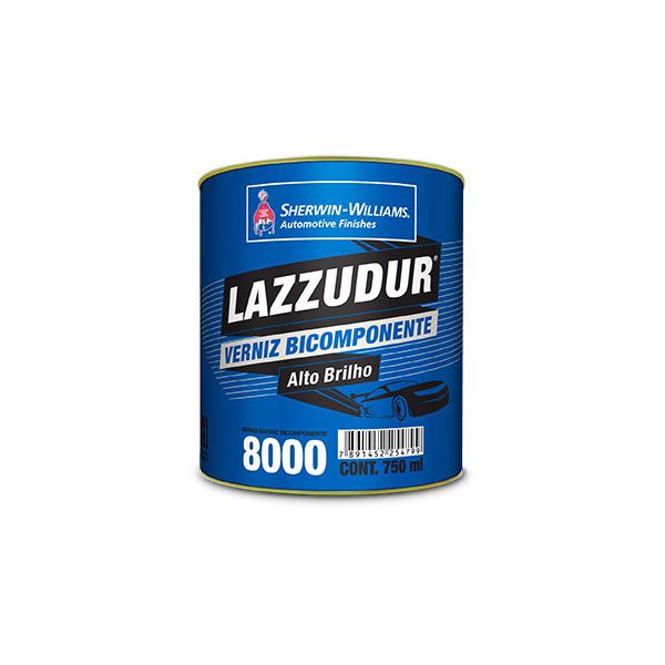 VERNIZ PU 8000 + CATALISADOR 0,9L LAZZUDUR