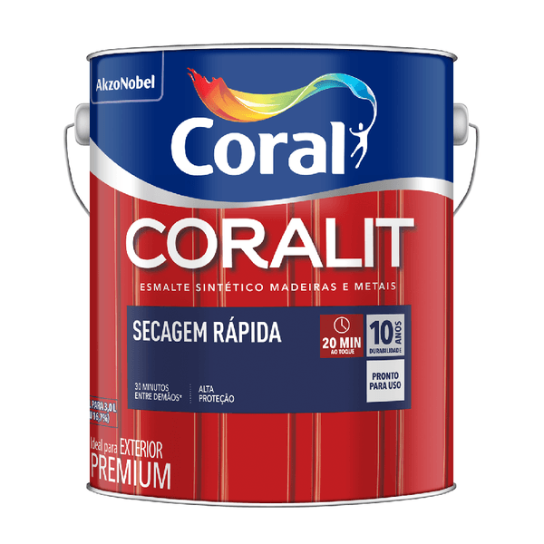 CORALIT SECA RAPIDO BRILHANTE 3.0L