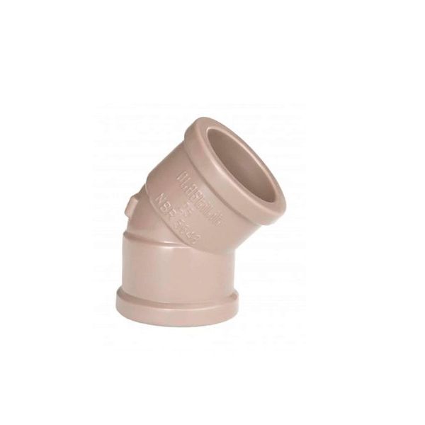 Joelho 45° PVC Marrom Soldável 32MM PLASTILIT