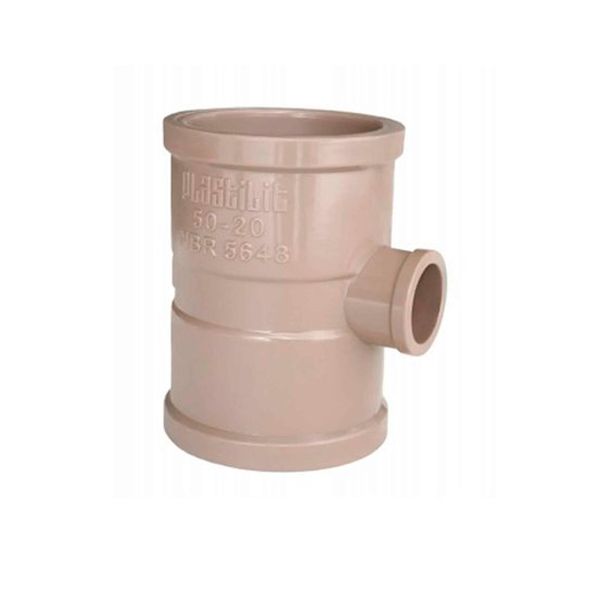 TE DE REDUÇÃO SOLDÁVEL 50X25MM PLASTILIT