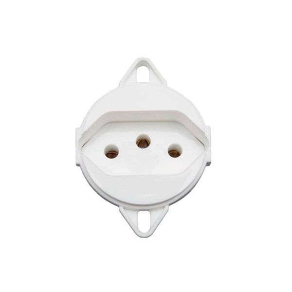 TOMADA 2P+T 10A BRANCO PARA PISO WEG