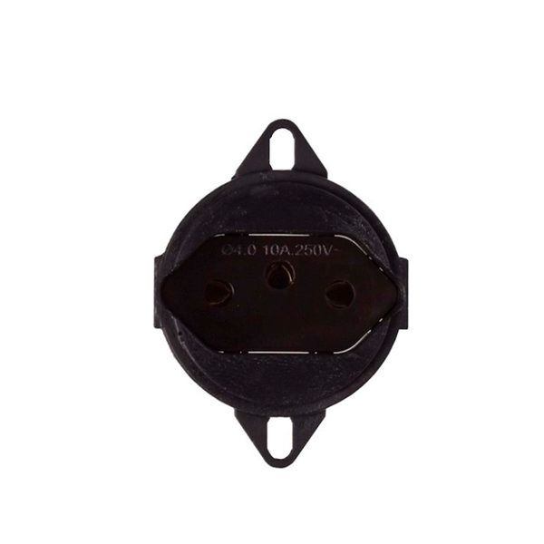 TOMADA 2P+T 20A PRETO PARA PISO WEG