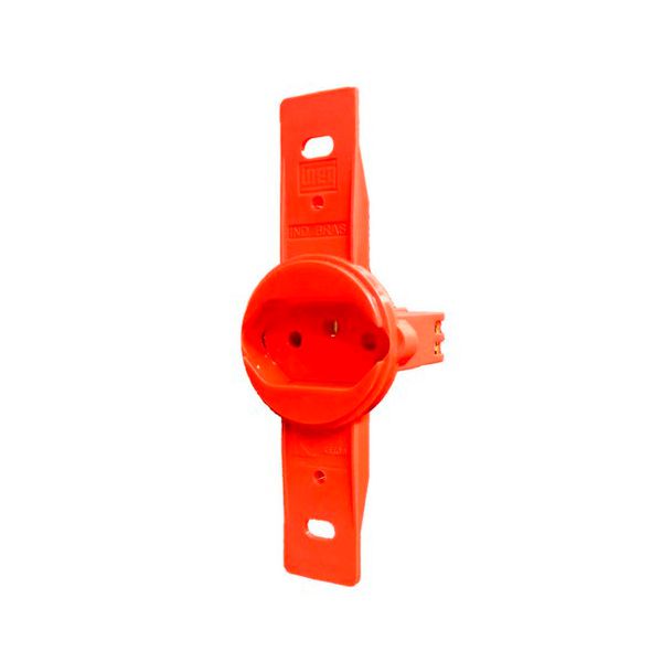 TOMADA REDONDA 2P+T 20A VERMELHO WEG