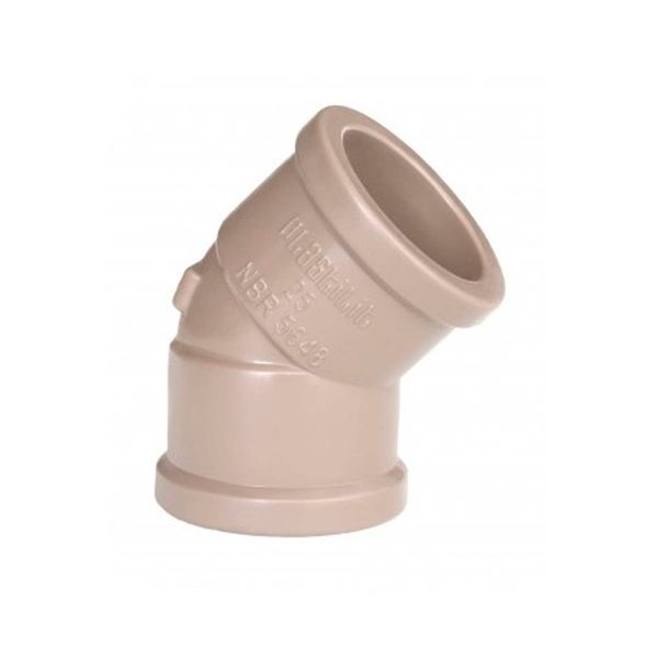 Joelho Soldável 45º 40MM PLASTILIT