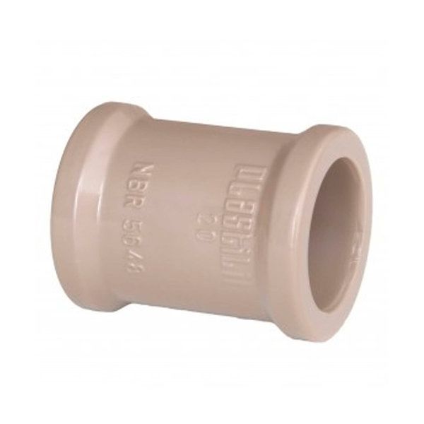 Luva PVC Marrom Soldável 40MM PLASTILIT