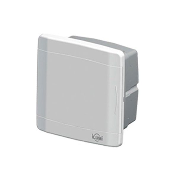 QUADRO DE DISJUNTORES 4DIN EMBUTIR BRANCO ILUMI