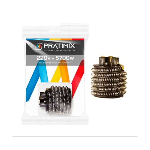 RESISTÊNCIA 220X5700W 4 TEMPERATURAS PARA GORDUCHA PRATIMIX