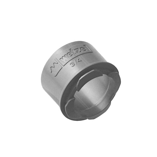 CONECTOR PARA POLIWETZEL PVC CINZA 1/2"