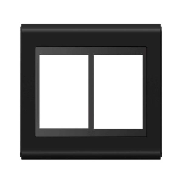 PLACA 4X4 6 MOD PRETO ACETINADO REFINATTO STYLE