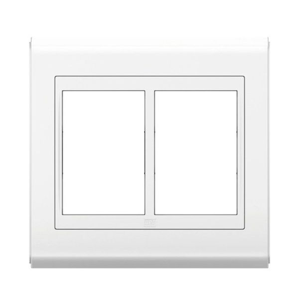 PLACA 4X4 6 MOD BRANCO ACETINADO REFINATTO STYLE