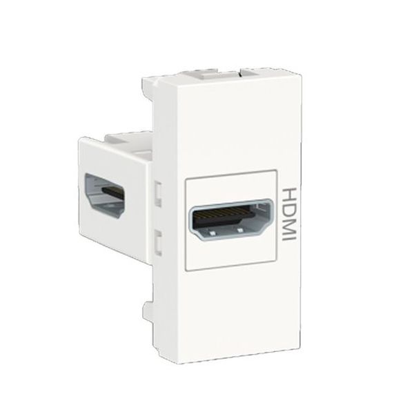 MODULO TOMADA HDMI BRANCO ORION