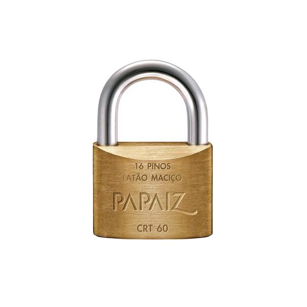 CADEADO CHAVE TETRA CRT60 CAIXA PAPAIZ