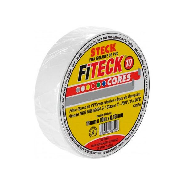 FITA ISOLANTE 10M BCO STECK